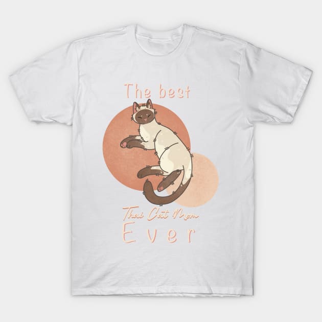 The best Thai cat mom T-Shirt by Feline Emporium